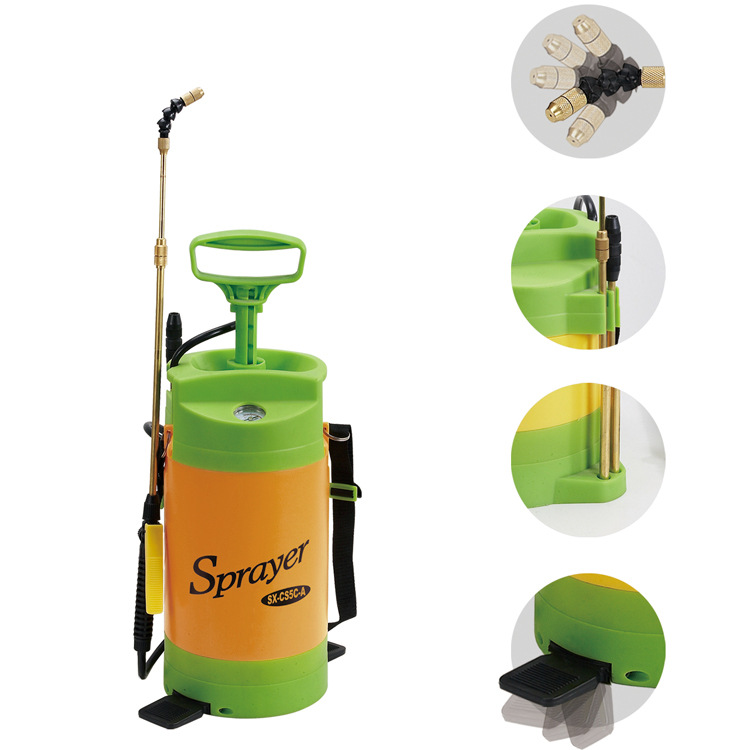 市下SX-CS5C-A 5L手動肩負壓縮式噴霧器圖片1