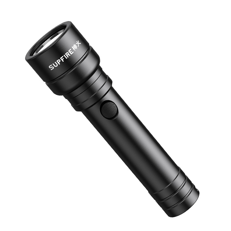 神火C8-D戶外騎行家用強光手電筒圖片1