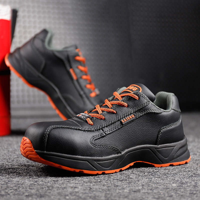 賽固DS-813B防砸防刺穿透氣勞保鞋圖片2