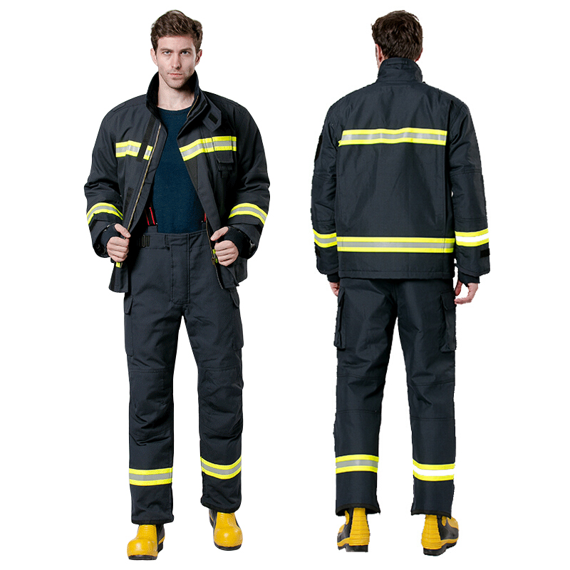 宇安消防 17式滅火防護阻燃消防戰斗服五件套圖片1