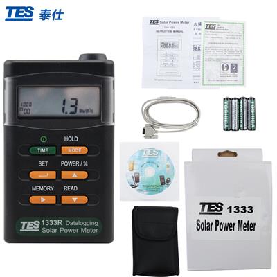 臺灣泰仕TES-1333R太陽能功率表圖片2