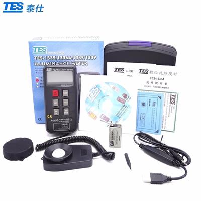 臺灣泰仕TES-1336A記憶式照度計圖片3
