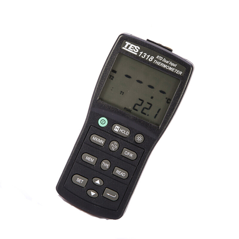 臺灣泰仕TES-1318白金電阻溫度表圖片1