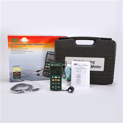 臺(tái)灣泰仕TES-132太陽(yáng)能功率表圖片3