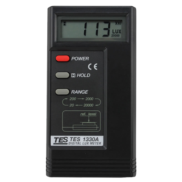 臺灣泰仕TES-1332A數字光照度計高精度亮度計圖片1