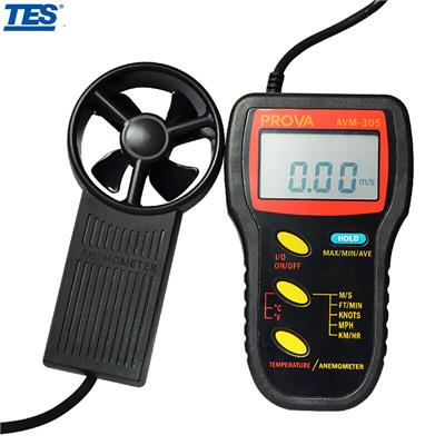 臺灣泰仕AVM-305風(fēng)溫風(fēng)速計圖片3