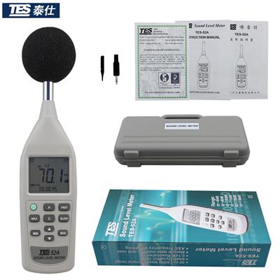 臺灣泰仕TES-52A數字式噪音計圖片3