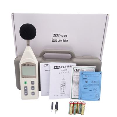 臺灣泰仕TES-1359數字噪音計圖片2