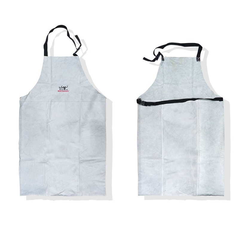 焊獸61505原色焊工皮圍裙圖片1 焊獸61505原色焊工皮圍裙圖片1