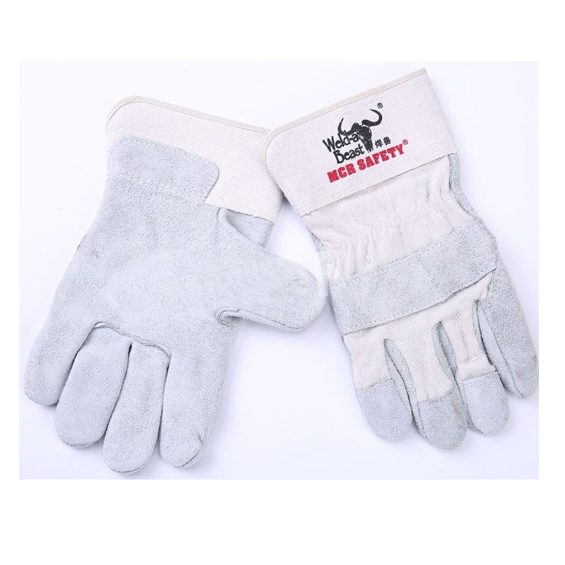 焊獸11200牛二層短皮電焊手套圖片4