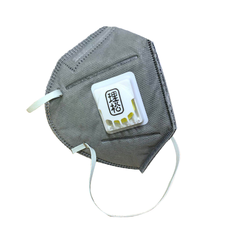 理松1101VC折疊活性炭防塵口罩圖片2