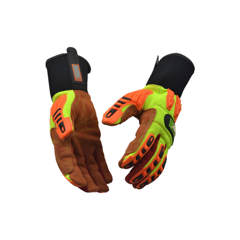 海太爾0514手背滌氨綸彈力布防撞勞保手套圖片2