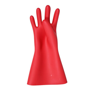 安全牌防觸電乳膠1級(jí)絕緣手套圖片1