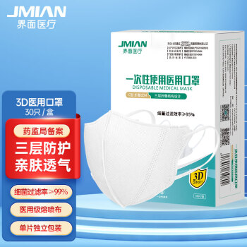 界面醫(yī)療成人折疊式白色一次性醫(yī)用口罩圖片4 界面醫(yī)療成人折疊式白色一次性醫(yī)用口罩圖片4