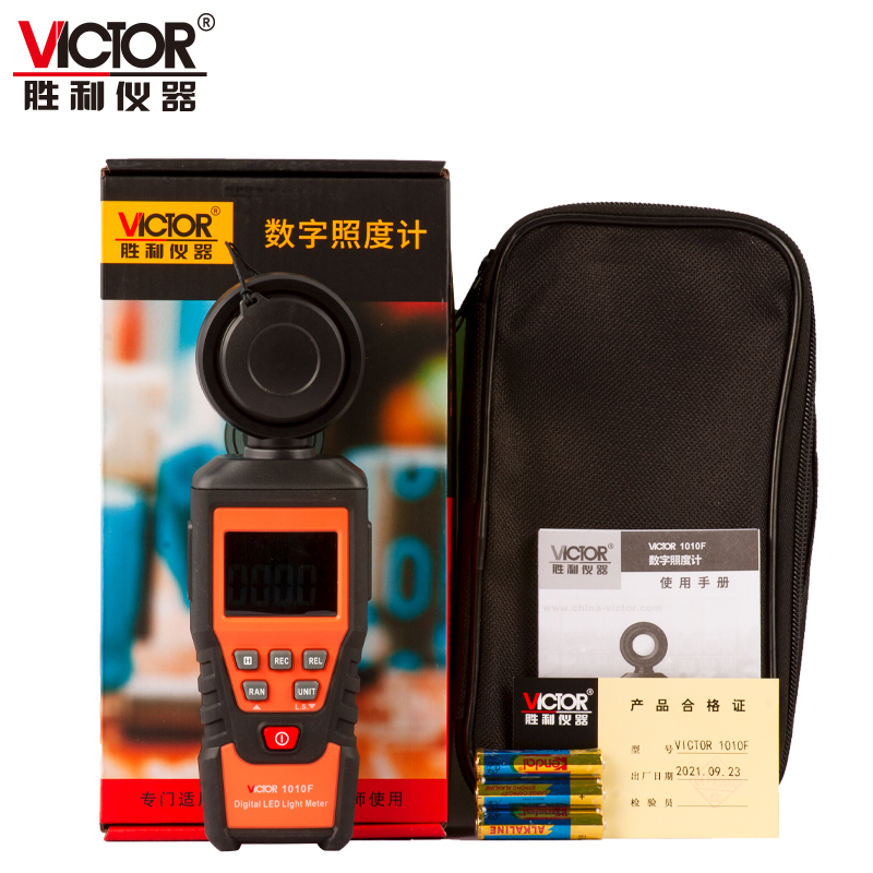 勝利儀器1010F數字式照度計圖片2