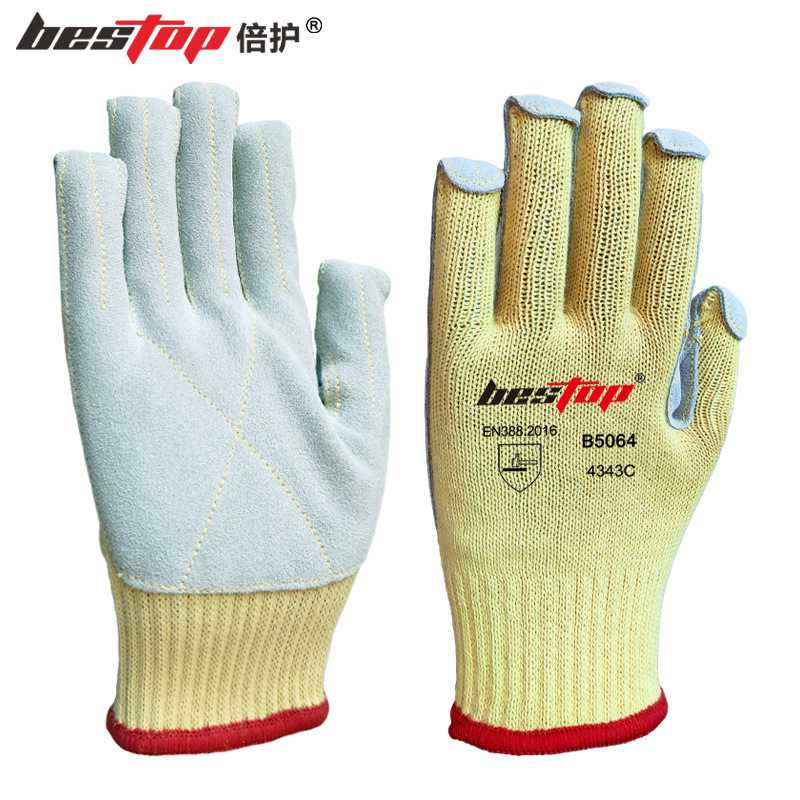 bestop倍護B5064芳綸貼皮4級防割手套圖片3