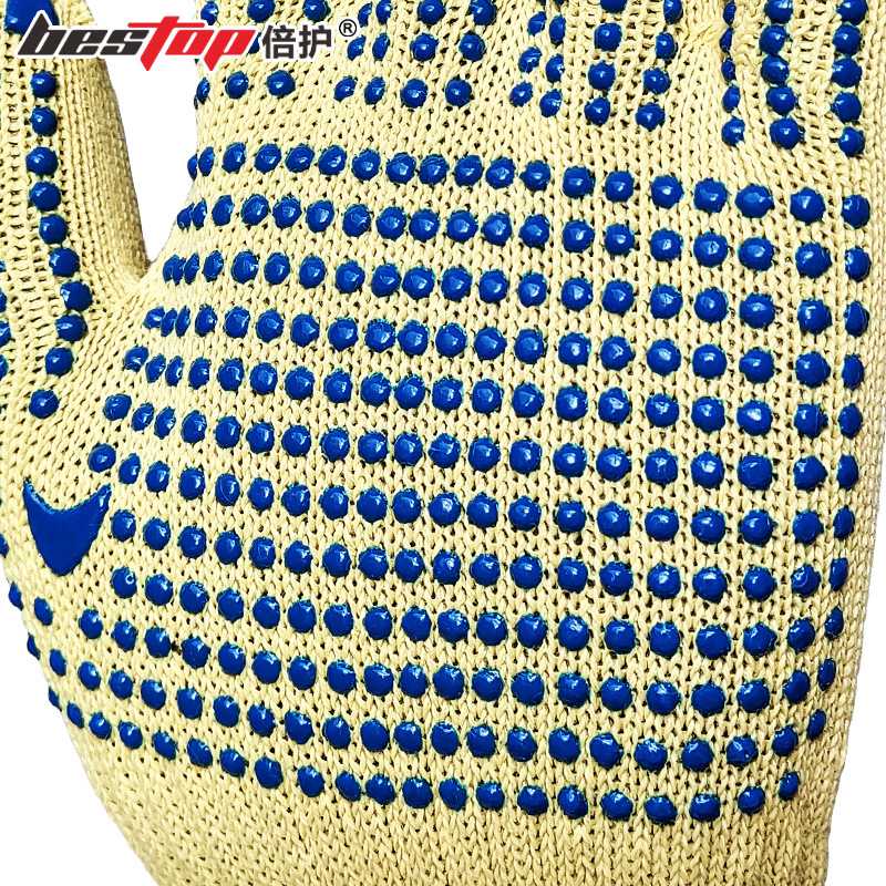 bestop倍護B5033雙面PVC點塑防滑3級防割手套圖片2