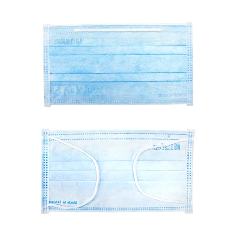 藍鷹NP13藍色活性炭一次性口罩圖片1