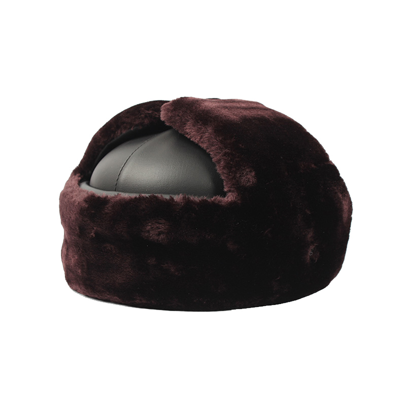 唐豐棕色棉安全帽圖片1