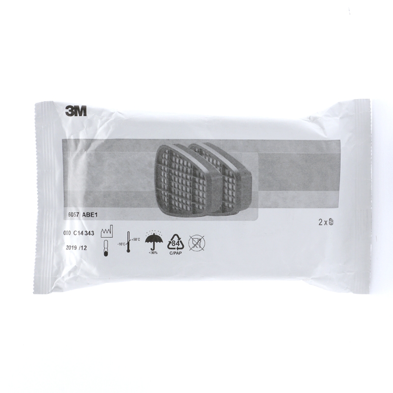 3M6057防護有機/無機/酸性氣體濾毒盒圖片4