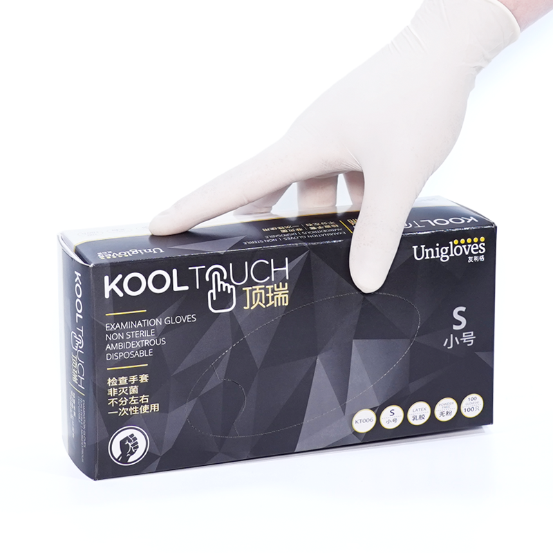 友利格頂瑞KOOLTOUCH KT006一次性無粉乳膠手套圖片2