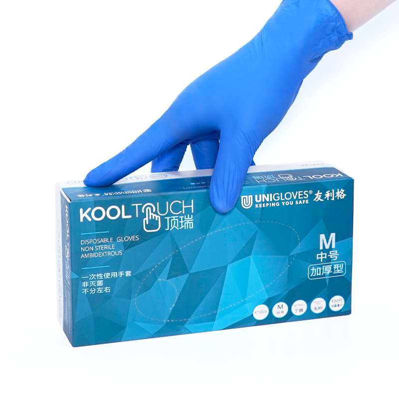 友利格頂瑞KOOLTOUCH KT008一次性無粉丁腈手套圖片2 友利格頂瑞KOOLTOUCH KT008一次性無粉丁腈手套圖片2