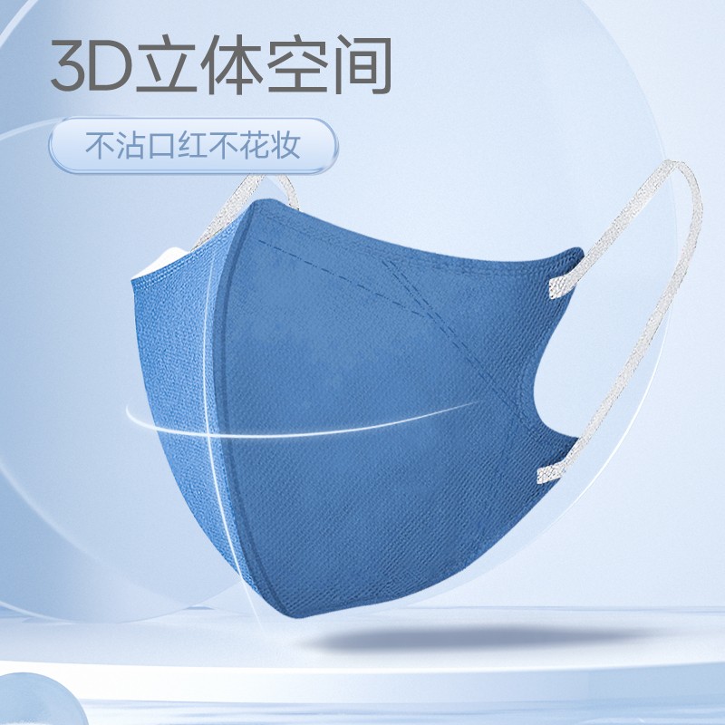 美仕康莫蘭迪成人薄款一次性口罩圖片3