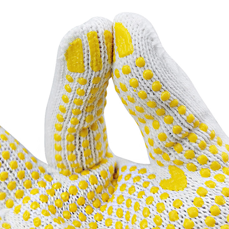 定和DH6014點珠點塑防滑勞保手套圖片5