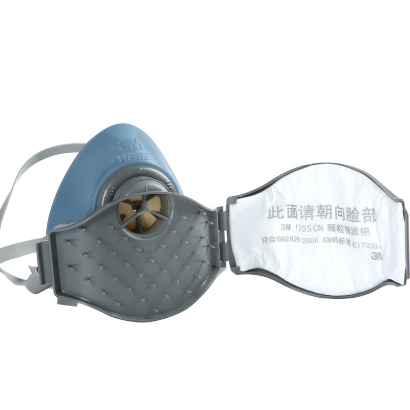 3M HF-52硅膠防塵面具套裝(電商版)圖片2