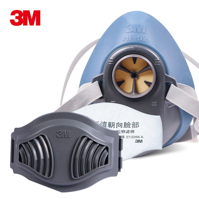 3M HF-5217硅膠防塵面具套裝圖片2