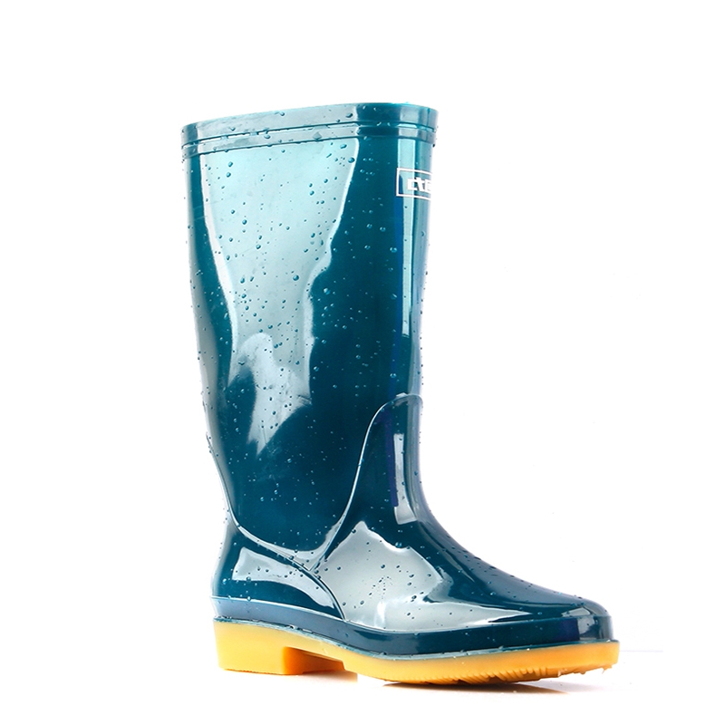 回力813墨綠色PVC中筒雨靴圖片6 回力813墨綠色PVC中筒雨靴圖片6