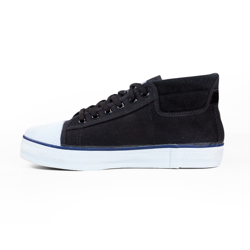 安全牌Z015-1黑色高幫橡膠耐磨15kv電工絕緣鞋圖片2