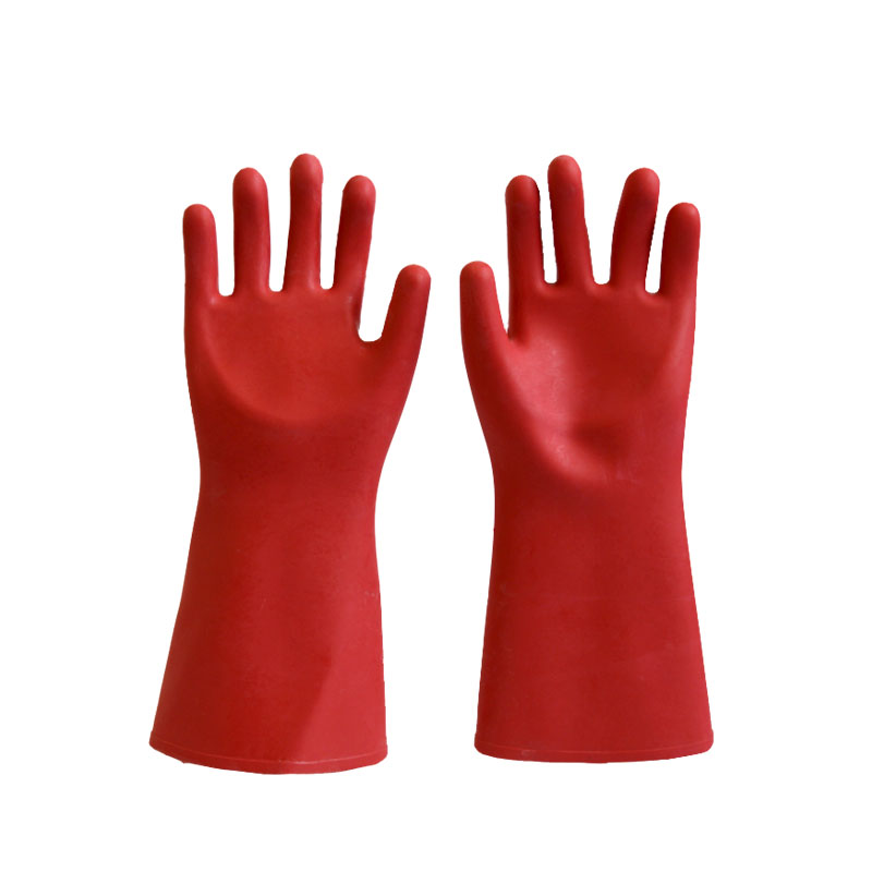 安全牌S012-1 12kv電工絕緣手套圖片4