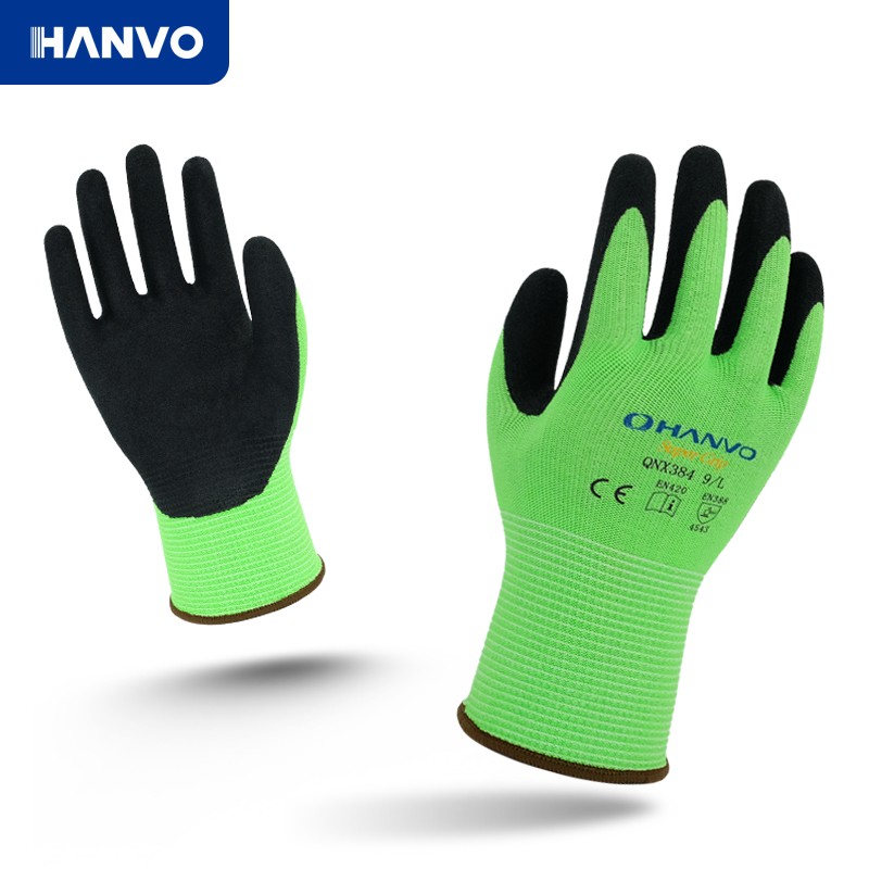 恒輝QNX384耐油防滑5級防割手套圖片1