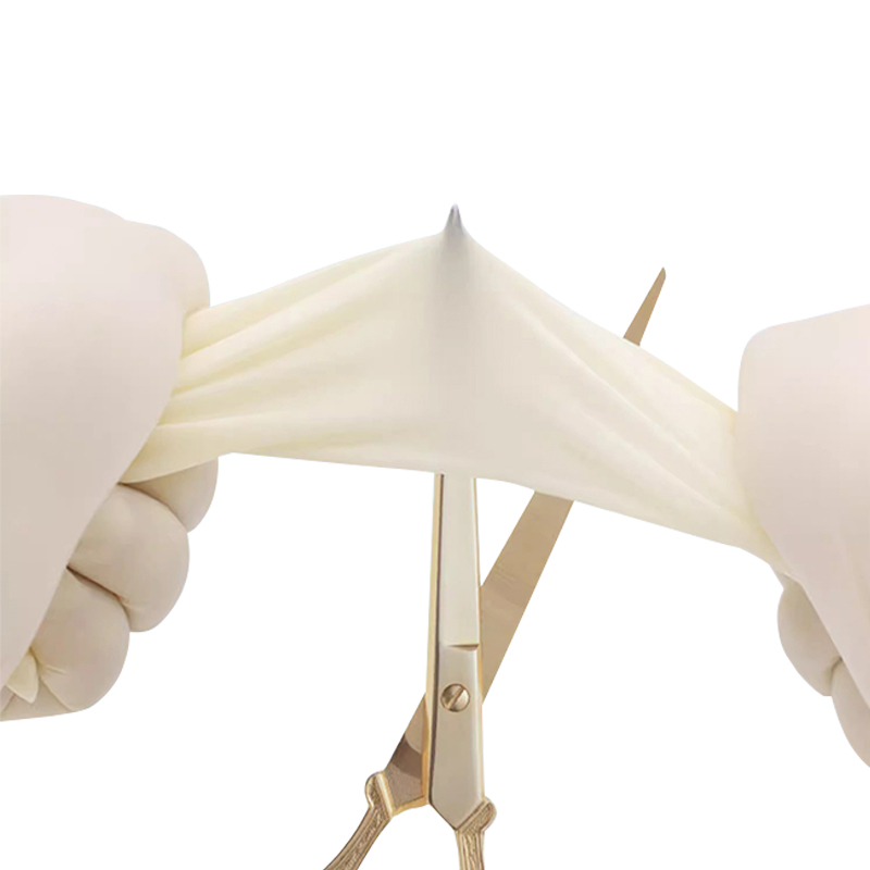 高邦光面有粉一次性使用滅菌橡膠外科手套圖片3