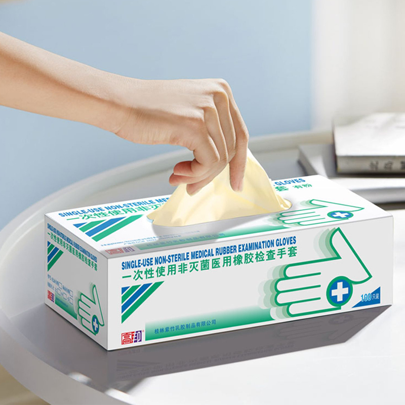高邦604-010053一次性使用非滅菌醫(yī)用橡膠檢查手套大號L碼圖片4 高邦604-010053一次性使用非滅菌醫(yī)用橡膠檢查手套大號L碼圖片4