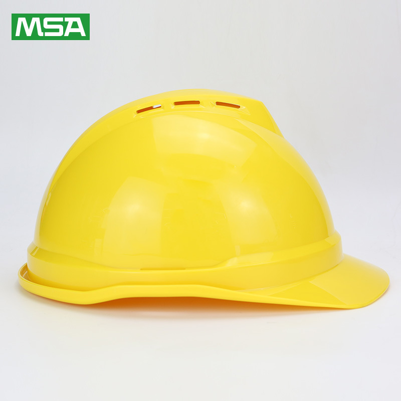 梅思安10172477黃色豪華型有孔ABS安全帽圖片4 梅思安10172477黃色豪華型有孔ABS安全帽圖片4