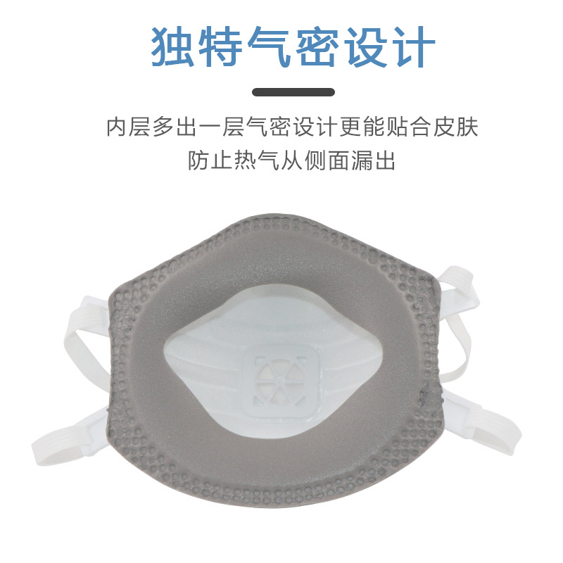 方天FT064杯裝帶閥耳帶式FFP3防塵口罩圖片4