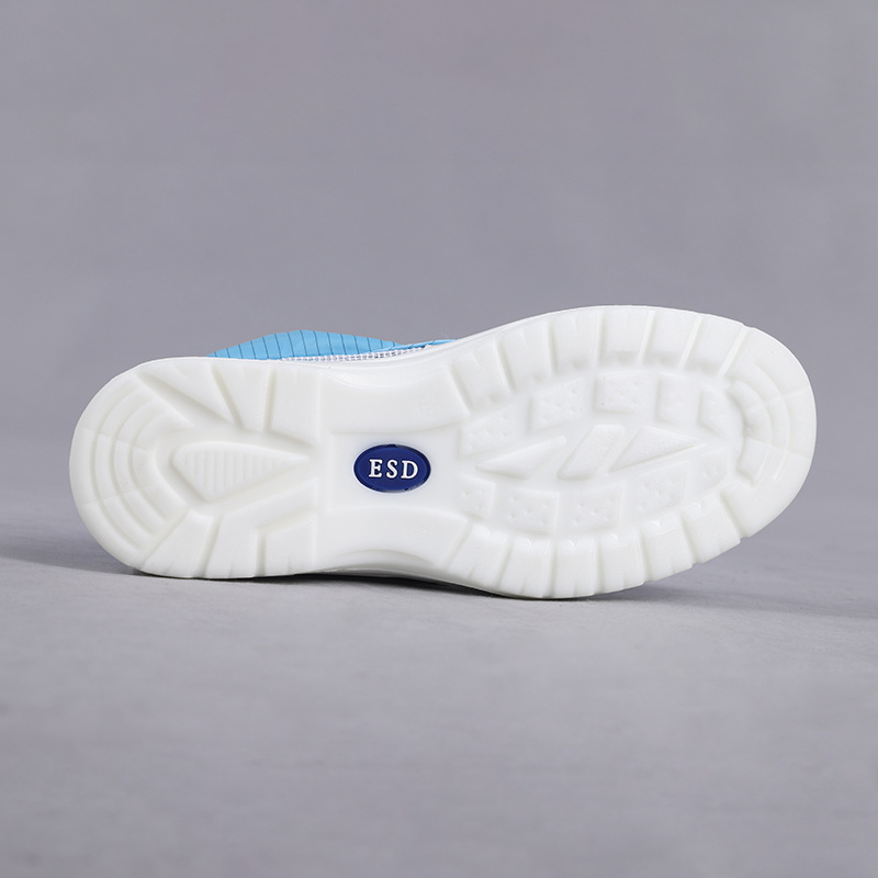 定和DH5443長筒PU底防靜電鞋無塵安全鞋圖片2