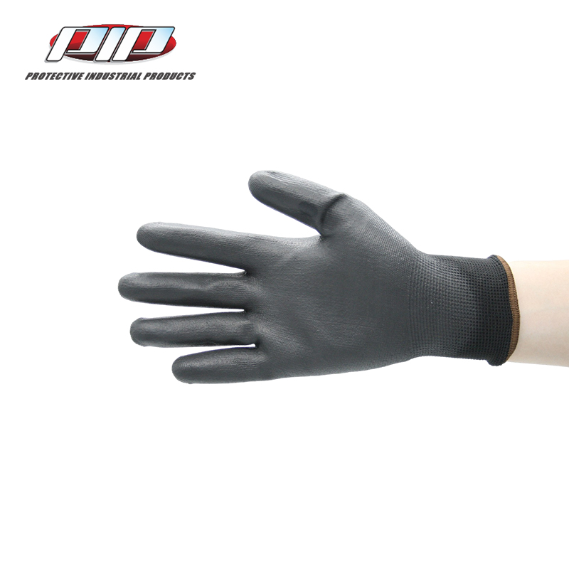 PIP 33-B105經(jīng)濟款黑色PU涂層勞保手套圖片4