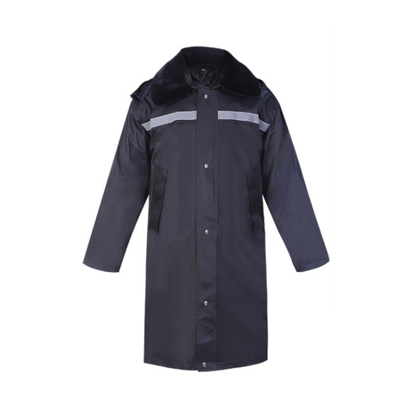 定和DH5705反光款棉大衣勞保防寒服圖片1
