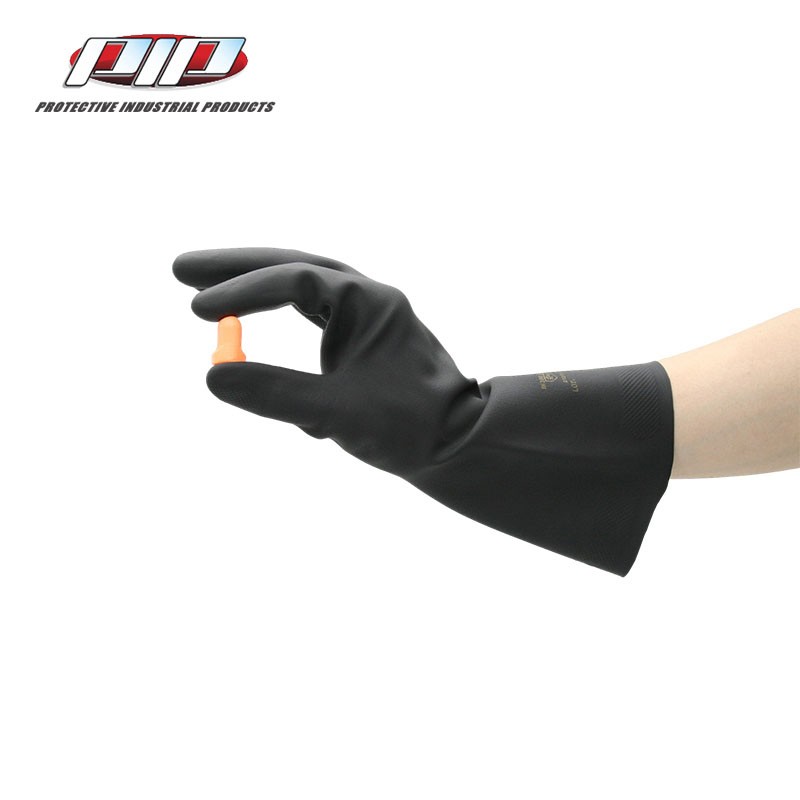 PIP 48-L400K黑色防油防水乳膠手套圖片1 PIP 48-L400K黑色防油防水乳膠手套圖片1