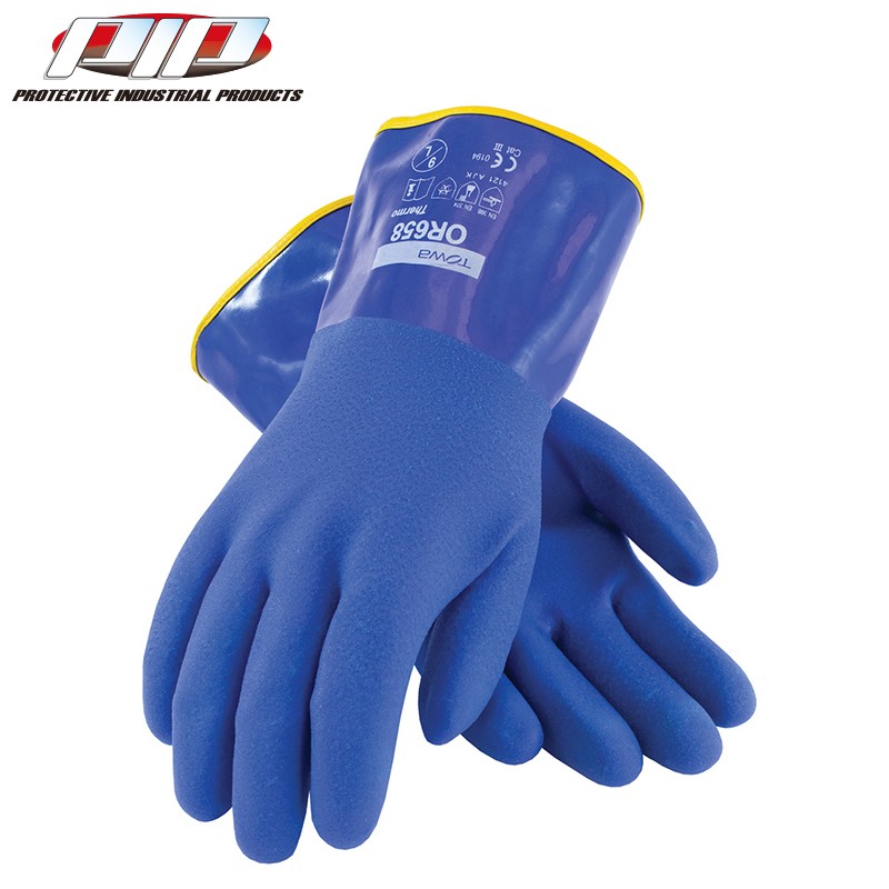 PIP 58-8658DL-AP耐磨防滑PVC浸膠耐低溫手套圖片3