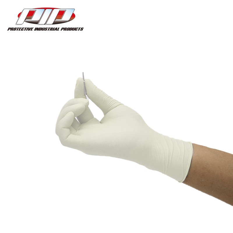 PIP 62-322PF白色無粉一次性乳膠手套圖片2