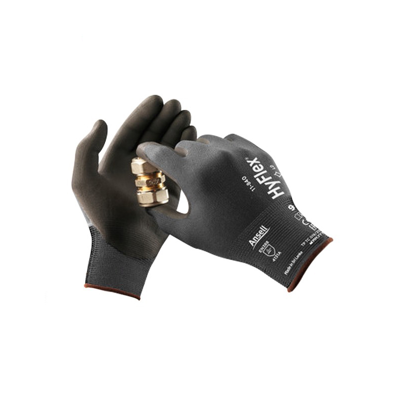 安思爾11-840發泡丁腈涂層耐磨手套圖片1