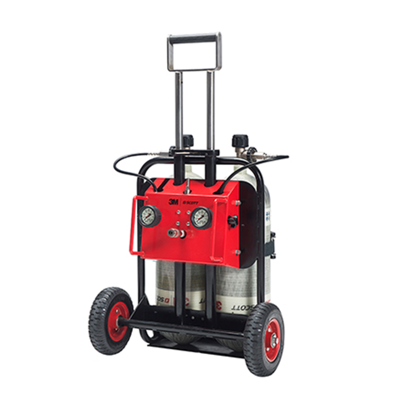 3M SCOTT CG-7/A44E移動氣源供氣小車長管呼吸器圖片1