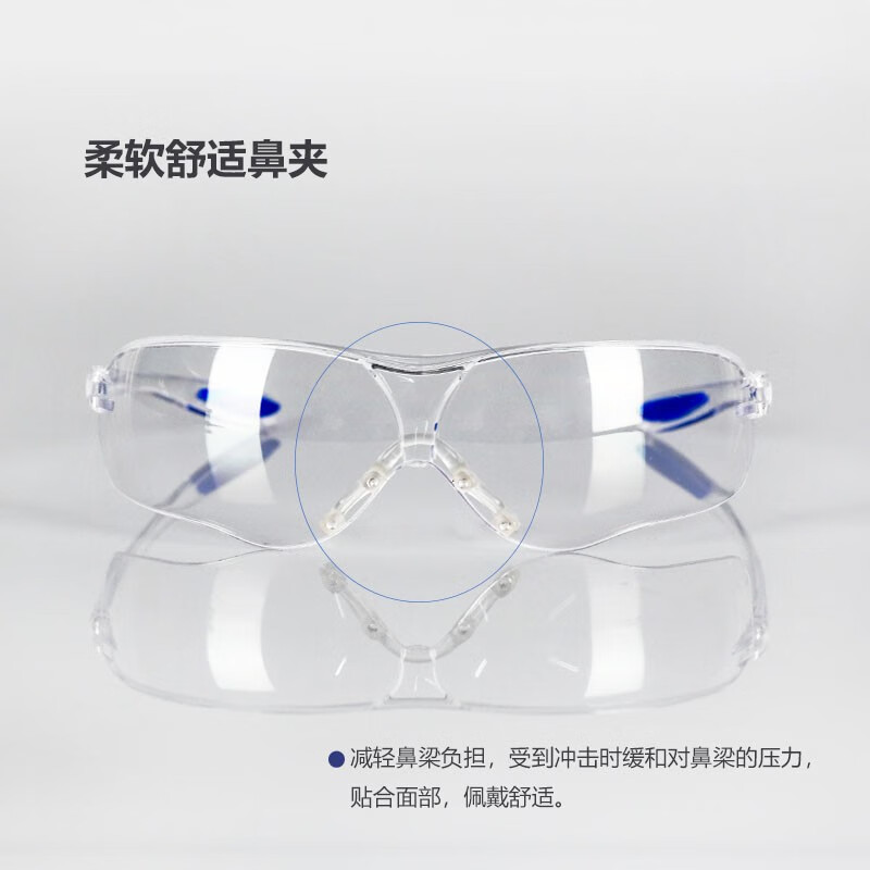 呼享HU128AF流線型防沖擊防霧眼鏡圖片2