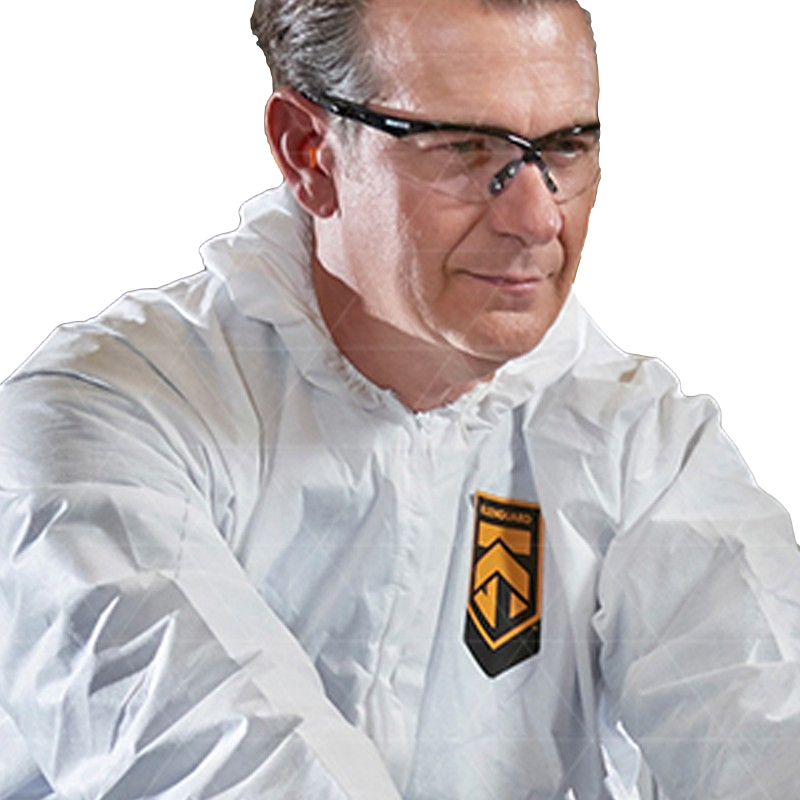 金佰利98802 KLEENGUARD A36白色連體防護服L圖片2 金佰利98802 KLEENGUARD A36白色連體防護服L圖片2