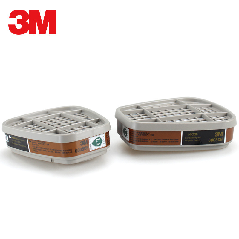 3M6005CN防甲醛及有機蒸氣濾毒盒圖片1 3M6005CN防甲醛及有機蒸氣濾毒盒圖片1