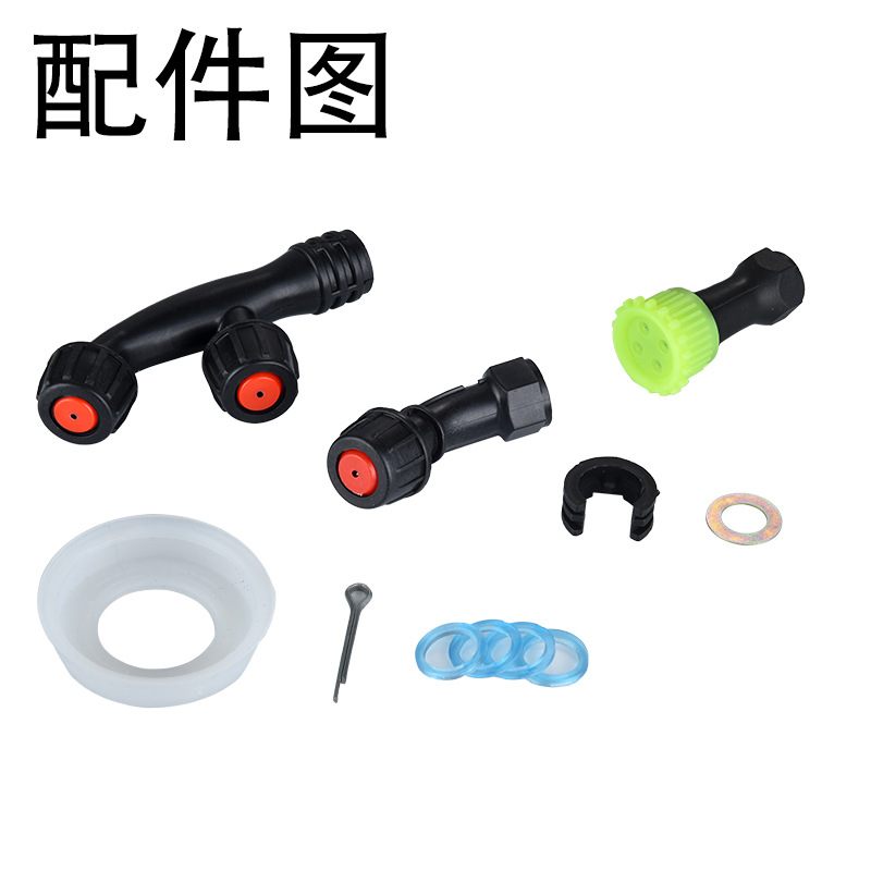 定和DH9621單管八角背負式手動噴霧器16L高壓手搖噴霧機圖片1